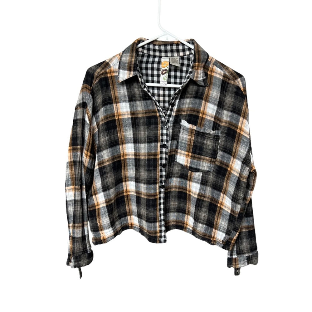 Checkered Shirt by Mimi Chica Size S